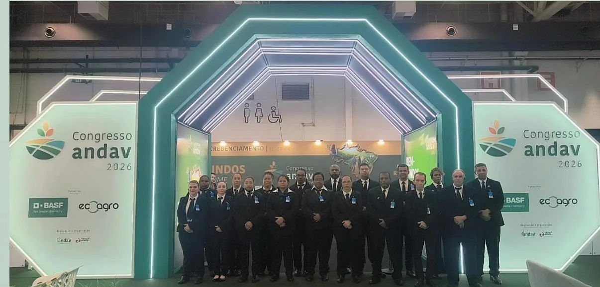 Operação CAVA em feira, congresso ou evento corporativo