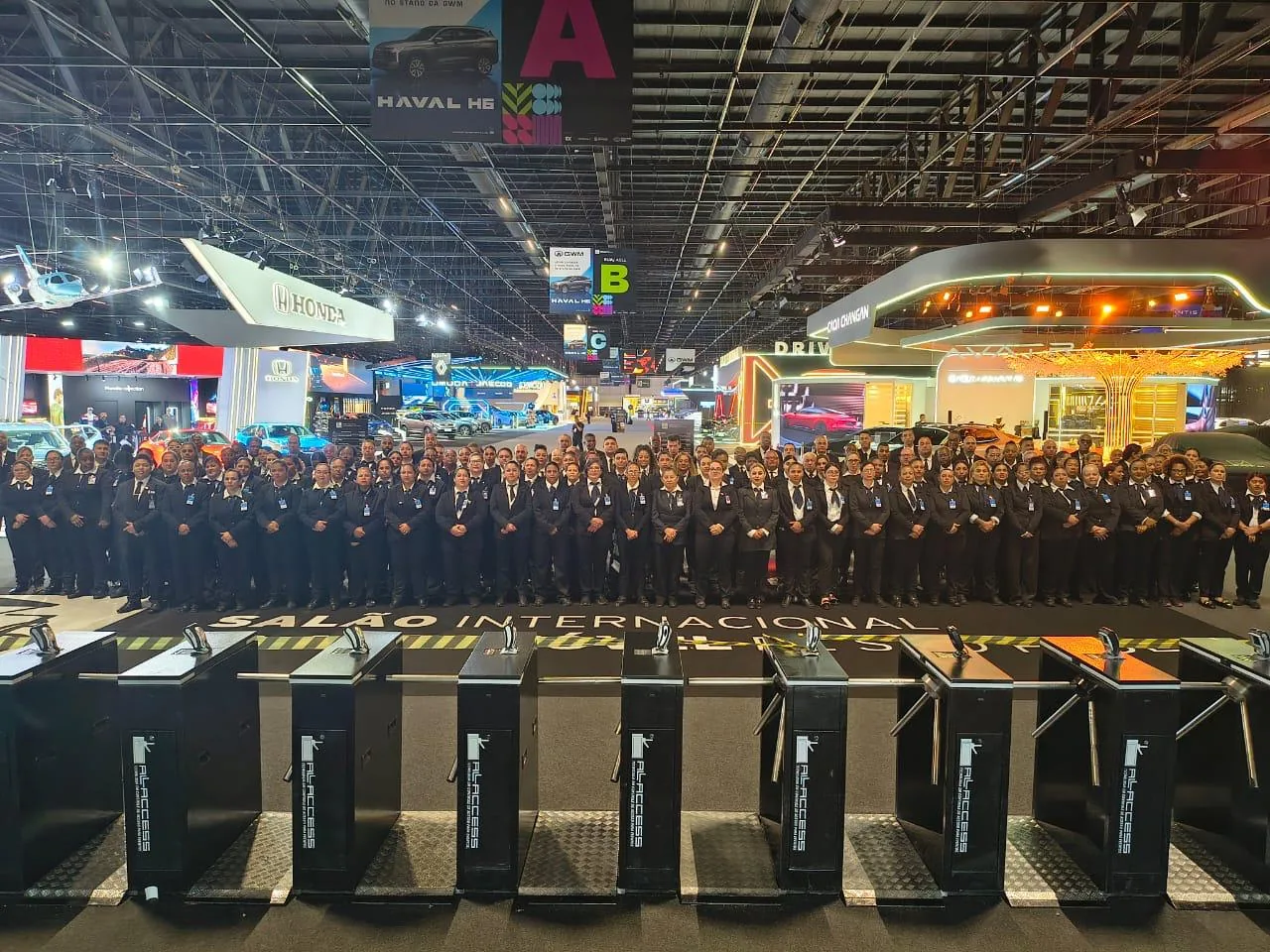Operação CAVA em feira, congresso ou evento corporativo